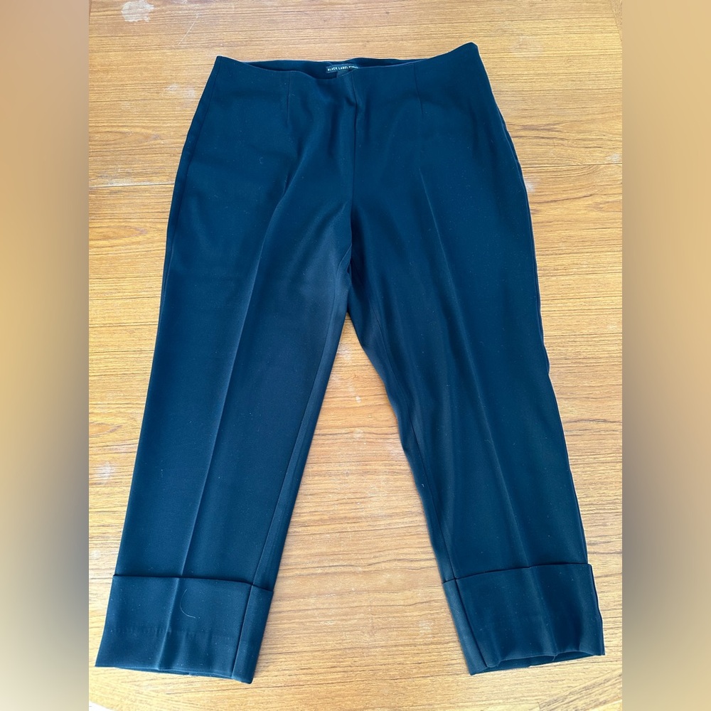 Chicos black label Black Cropped Trousers